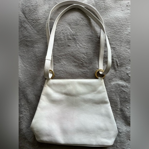 Paloma Picasso White Shoulder Purse - Picture 2 of 16